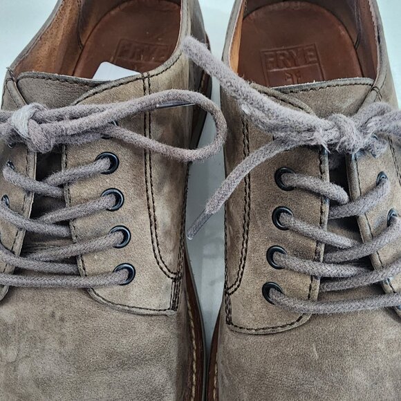 EUC FRYE Joel Sueded Leather Oxford Men\'s Size 10.5 Casual Lace Up Shoes main image 14